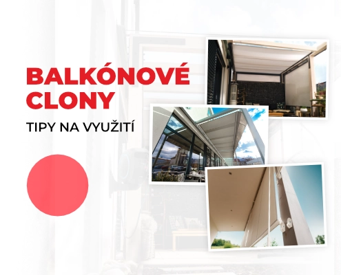 Tipy na využití balkonových clon