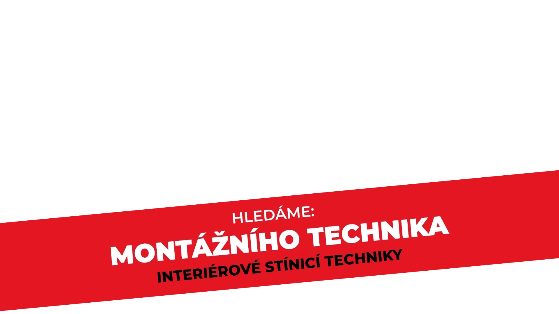 Montážní technik Interiéry