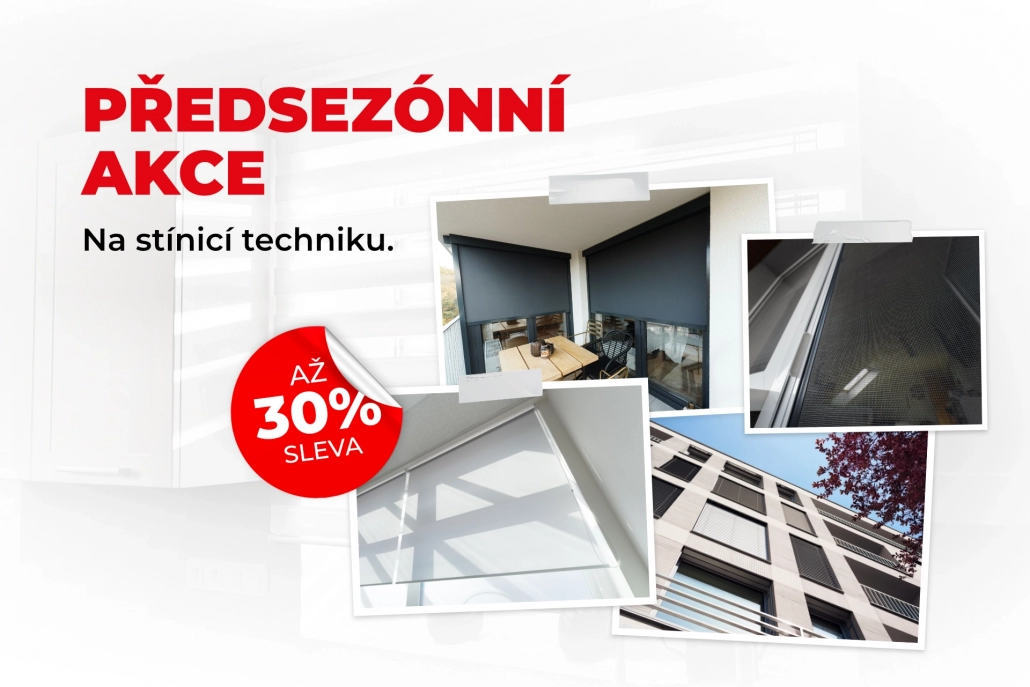 Široký sortiment stínicí techniky