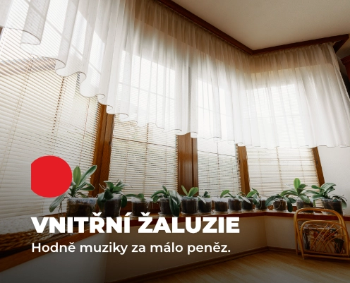 Vnitřní žaluzie