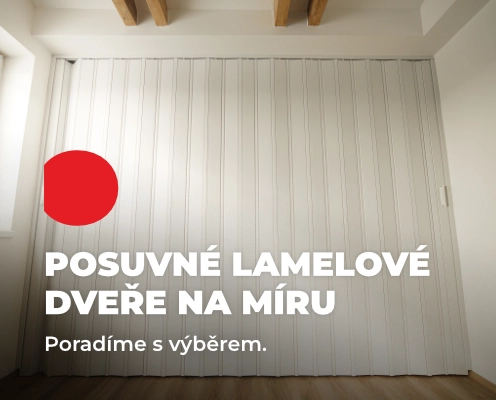 Hledáte lamelové dveře na míru? U SOLAR-TECHNIK seženete.