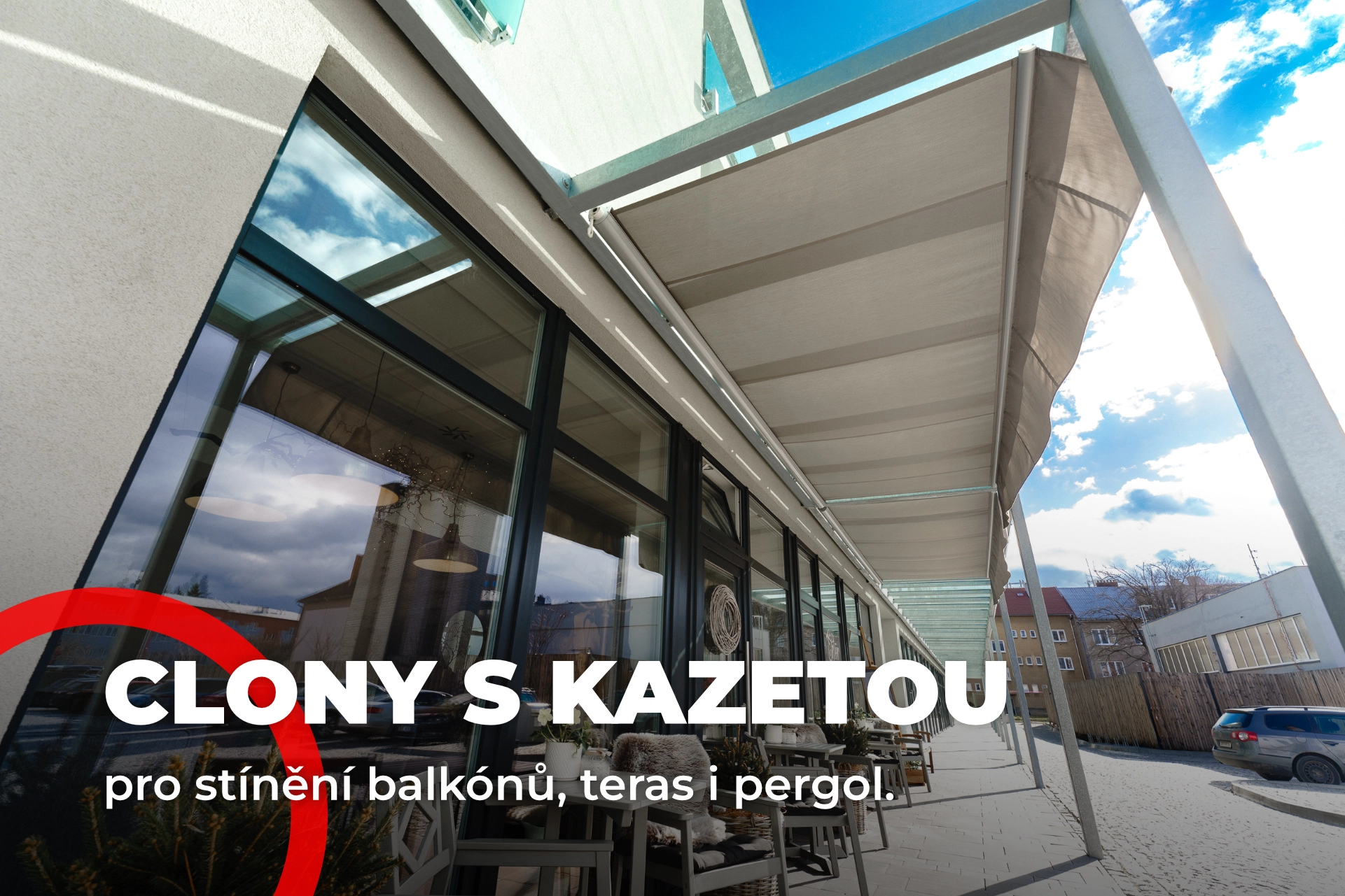 Balkonová clona