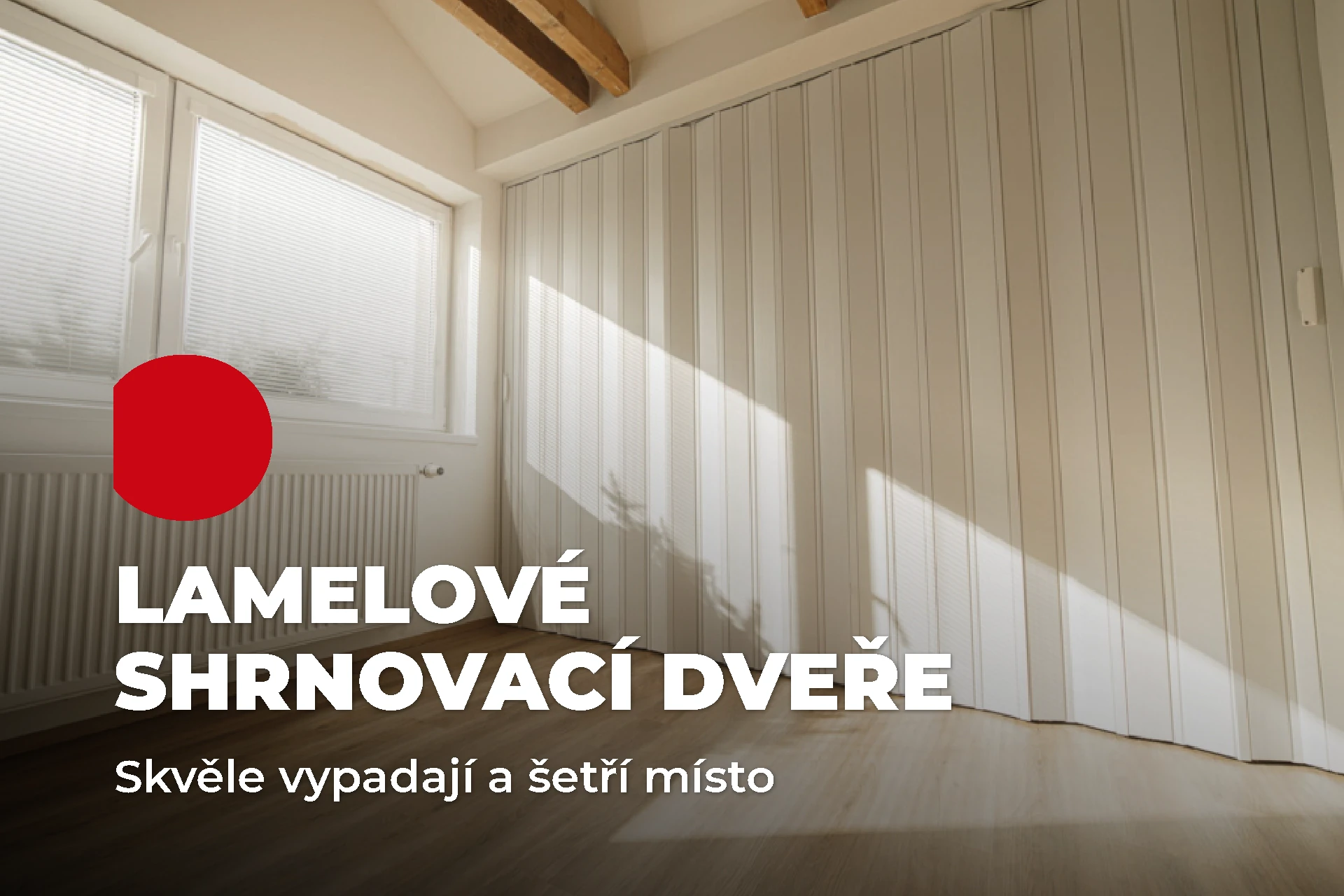 Posuvné lamelové dveře