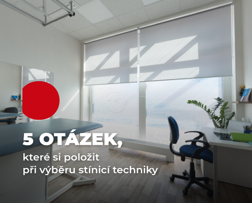 Vnitřní stínicí technika