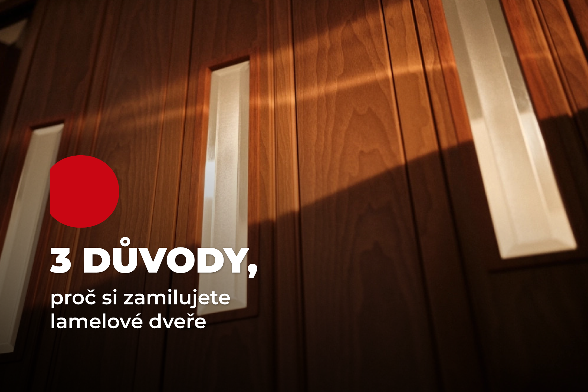 Lamelové dveře