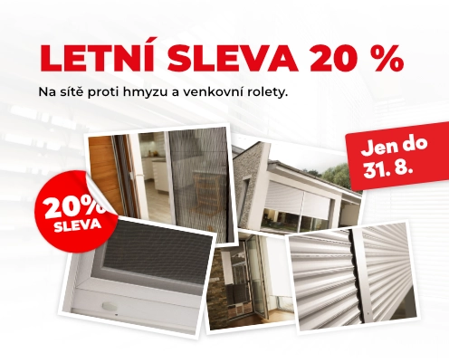 Letní sleva 20 %